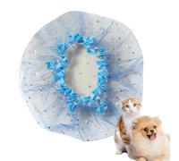 Muselière pour Chien Couvre-Tête Confortable Anti-Ramasage | Couvre-Museau de Chien en Mesh Doux Toilettage Transport en Commun Dressage Balade