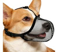 Muselière pour Chien de Taille Moyenne,Fournitures Réfléchissantes Ajustables pour Animaux - Muselière en mesh pour empêcher de mordre | pour Extérieur Dressage Promenade Vétérinaire Petit Moyen Grand