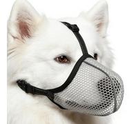 Muselière pour Chien de Taille Moyenne Respirante, douce et anti-aboiement
