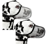 Muselière pour Chien de Taille Moyenne Respirante, douce et anti-aboiement | Muselière en mesh pour empêcher de Pour petit, moyen et grand chien, promenades, visites vétérinaire, toilettage