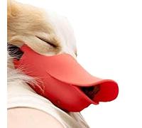 Muselière pour Chien en Bec de Canard - Muselière réglable Anti-Appel pour Animaux de Compagnie - Muselière en Silicone Souple, Couvre-Bouche en Bec de Canard pour Chiens de Petite, Moyenne et Grande