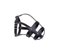 Nobby Muselière en Cuir Noir Taille 2 23/31 cm
