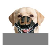 Muselière pour chien - Garde cerbère d'Halloween avec dents effrayantes | | Muselière anti-pâturage pour chien, pour la marche, l'entraînement, le toilettage