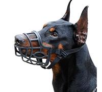 Muselière pour Chien, muselière réglable et Respirante avec Boucle de sécurité pour Cours de Formation, examens vétérinaires