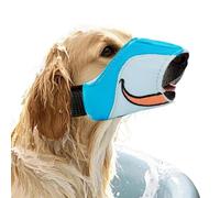 Muselière pour chien | Protection de la bouche mignonne et respirante pour chiens | Protection pour la bouche du chien | pour dressage, promenade, voyage, ville, camping, randonnée, vacances et