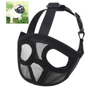 Muselière pour chien, réglable, respirante, en maille, muselière bouledogue pour chien, anti-morsure, mordillement, aboiement