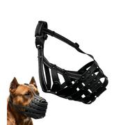 Muselière pour chiens de grande race, taille M | Panier avant, bretelles réglables, marche, manipulation des visiteurs, sorties publiques, routines