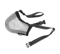 Muselière pour Chiens Grand Modèle, Légère, Respirante, Réglable | Polyester en Maille Souple, pour Visites Vétérinaires et Promenades au Parc, Usage Public