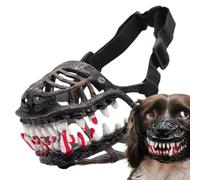 Muselière pour chiens - Muselière horreur Halloween avec dents effrayantes | Masque de loup réutilisable pour fêtes et événements costumés pour animaux domestiques