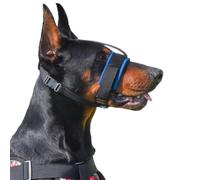Muselière pour Chiens Réglable Muselière en Nylon Anti Aboiement Anti-Morsure Muselière Respirant pour Animaux de Compagnie Muselière Amovibles Bandeau Confortable pour Petit Moyen Grand Chien