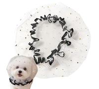 Muselière pour Chiot Protection Anti-Léchage Anti-Charognage Couvre-Tête | Cache-bouche Chat, Muselière Douce Chien Toilettage Transport en Commun Dressage Balade