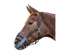Muselière pour poney textile Waldhausen Noir Poney