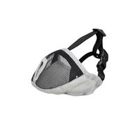 Museliere pour races a museau court en polyester - S-M : 24 cm - Gris - Pour chien