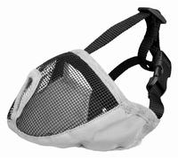 Muselière Pour Races À Museau Court, Polyester - Xs-S: 15 Cm, Gris