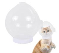 Muselière réglable pour chat, capuche transparente anti-morsure pour chat | Capuche multifonction pour animal domestique, astronaute pour mordre, mâcher, toiletter, couper les ongles