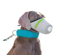 Muselière respirante pour chien | Muselière réutilisable en polyester pour animaux de compagnie, couverture buccale avec buse respirante pour la maison, le parc, la course à pied, la marche