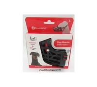 Flamingo Muselière SILAS L pour chien 31 cm 38-52 cm Noir G