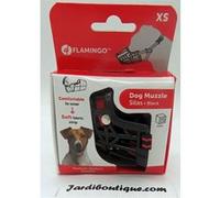 Muselière SILAS XS noir. 24 cm 30-38 cm. pour chien. Noir G