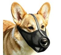 Muselière souple pour chien | Cache-bouche réfléchissant, respirant et doux,Muselière,Aide à prévenir le charognage, les aboiements, les morsures, ainsi que léchage et
