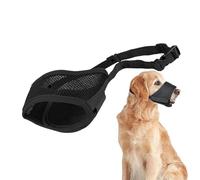 Muselière souple pour chien | Muselière en nylon doux respirant pour chiens de petite, moyenne et grande taille, muselière réglable en maille en nylon souple, guide d'entraînement pour aider à créer