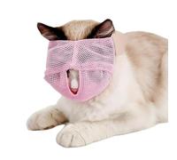 Muselière toilettage pour Chat Protège-Gueule Souple Ajustable