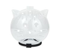 Muselière Transparente pour Chat, Couvre-Bouche Anti-Morsure réglable, Casque d'astronaute pour Chaton, pour Le Rasage des Ongles coupés, équipement de Protection pour Animaux de Bain