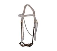 Muserolle cheval allemande ajustable Dy'on Marron Cob