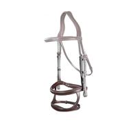 Muserolle cheval basse Dy'on US Collection Marron Cob