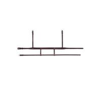 Muserolle cheval double Equiline Marron Full