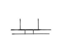 Muserolle cheval double Equiline Noir Cob