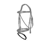 Muserolle cheval Dy'on Flash New English Collection 4/8 Noir TU