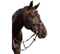 Muserolle cheval élastique Dy'on Hybride Marron Cob