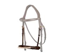 Muserolle cheval en corde Dy'on Marron Cob