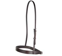 Muserolle cheval pour chasse cavesson Weatherbeeta Collegiate IV Marron Demi-sang