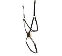 Muserolle cheval Weatherbeeta Collegiate Mono Crown Grackle Noir Full