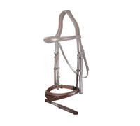 Muserolle combinée anatomique pour cheval Dy'on Marron Full
