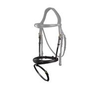 Muserolle combinée anatomique pour cheval Dy'on Noir Full