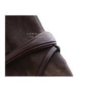 Muserolle combinée pour cheval anatomique avec chaînes Dy'on Marron Cob