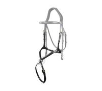 Muserolle croisée pour cheval Dy'on Noir Full