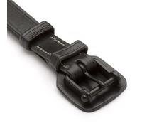 Muserolle en cuir cheval Lexhis Noir Full