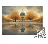 Museum of Fine Arts, Paris Puzzle Adulte 1000 Pièces Puzzle 3D European Architecture Bricolage Home Decor 1000pcs (75x50cm)