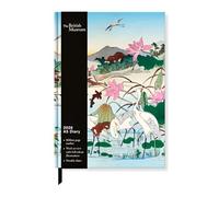 Museums & Galleries Agenda de bureau 2026 A5 - Semainier - British Museum - Paysages japonais