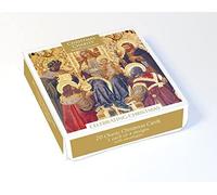 Museums & Galleries Boîte de 20 cartes de Noël caritatives traditionnelles - Cartes religieuses « Celebrating Christmas » 4 designs - Respectueux de l'environnement et recyclable