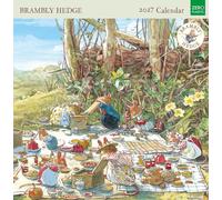 Museums & Galleries Brambly Hedge Calendrier 2027 - Calendrier mural mensuel au Royaume-Uni - Planificateur mural 2027 et organiseur personnel pour la maison et la famille