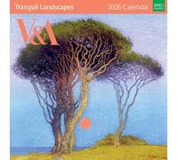 Museums & Galleries Calendrier mural 2026 Paysages tranquilles - V&A - Calendrier mural 2026 - Agenda mural 2026 et organiseur personnel pour la maison et la famille