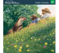Museums & Galleries Calendrier mural 2026 Wind in the Willows - Calendrier mural mensuel au Royaume-Uni - Planificateur mural 2026 et organiseur personnel pour la maison et la famille