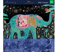 Museums & Galleries Imaginarium Calendrier mural 2026 mensuel au Royaume-Uni - Planificateur mural 2026 et organiseur personnel pour la maison et la famille