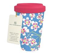 Museums & Galleries Mug de voyage réutilisable 400 ml - Emily Burningham « Saxifrage » - Idée cadeau durable