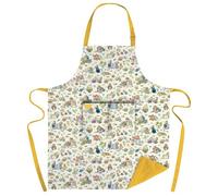 Museums & Galleries Tablier réglable - Motif Brambly Hedge « Spring Picnic » - Coton bio - Accessoire élégant pour la maison