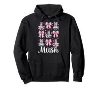 Mush Mushing Nœud Coquette Rose Sweat à Capuche